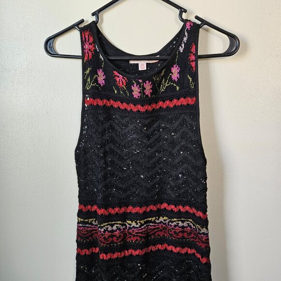 Anthropologie Cecelia Prado Designer Rowan Maxi Handmade Knit Sweater Dress XSP - Picture 3 of 11